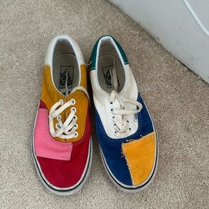 Vans colorblock shoes